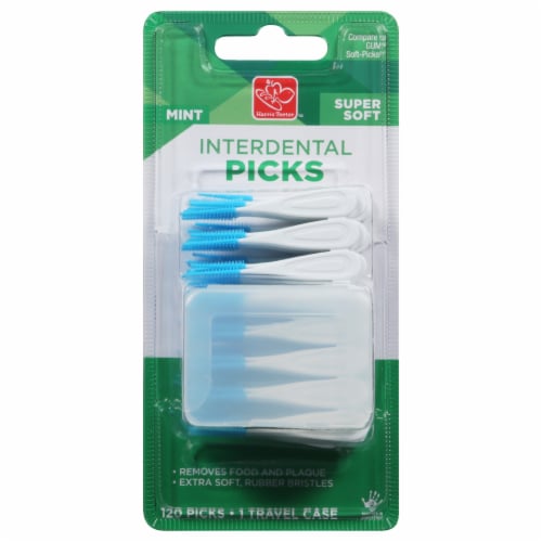Harris Teeter™ Mint Interdental Picks Perspective: front