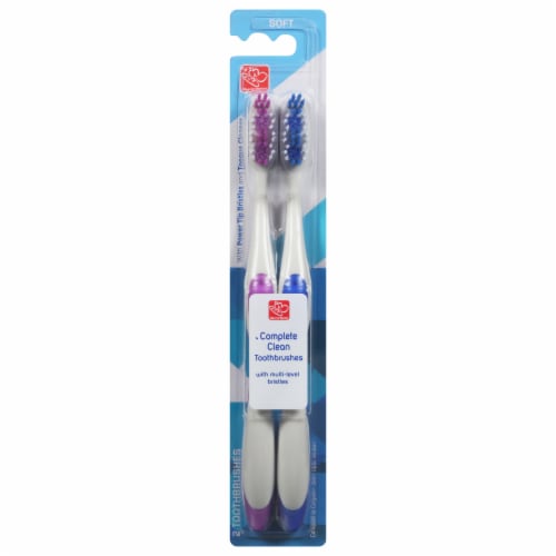Harris Teeter Complete Clean Toothbrushes Perspective: front