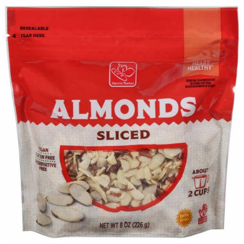 Harris Teeter™ Sliced Almonds Perspective: front