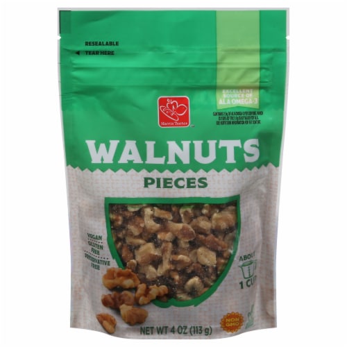 Harris Teeter™ Walnuts Pieces Perspective: front