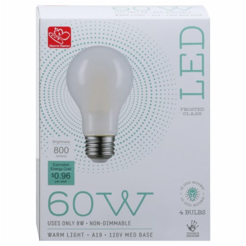 Harris Teeter 60 Watt Light Bulbs Perspective: front