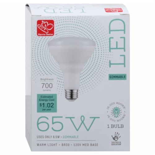 Harris Teeter™ LED 64w Dimmable Light Bulb Perspective: front