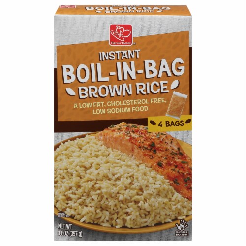 Harris Teeter™ Boil In Bag Brown Rice Perspective: front