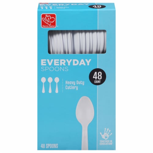 Harris Teeter™ Everyday Heavy Duty Spoons Perspective: front