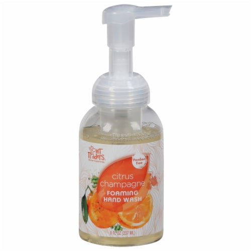 HT Traders Citrus Champagne Foaming Harnd Wash Perspective: front