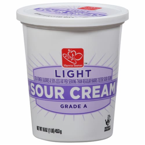 Harris Teeter™ Light Sour Cream Grade A Perspective: front
