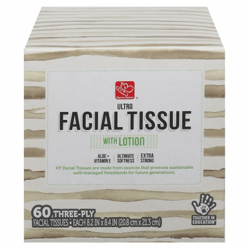 Harris Teeter™ Ultra Facial Tissues with Lotion Perspective: front