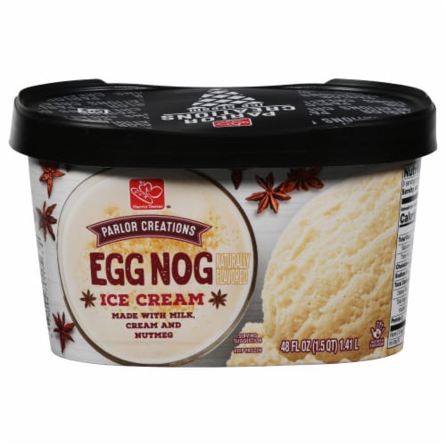 Harris Teeter™ Parlor Creations Egg Nog Ice Cream Perspective: front