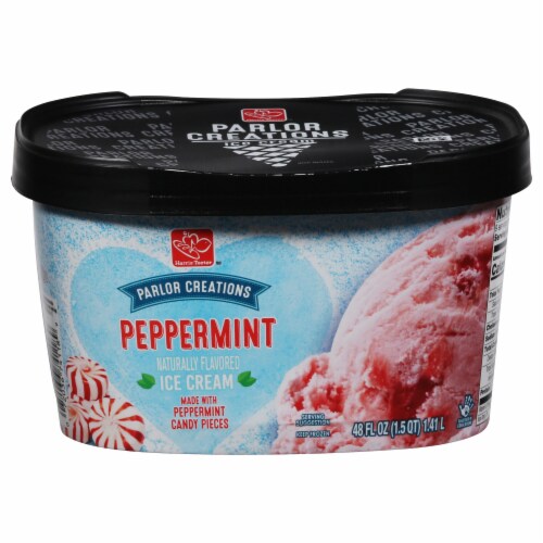 Harris Teeter™ Parlor Creations Peppermint Ice Cream Perspective: front