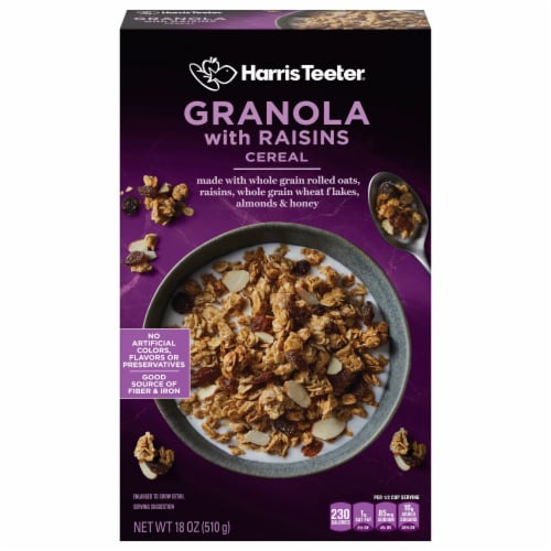 Harris Teeter® Granola Cereal with Raisins Perspective: front