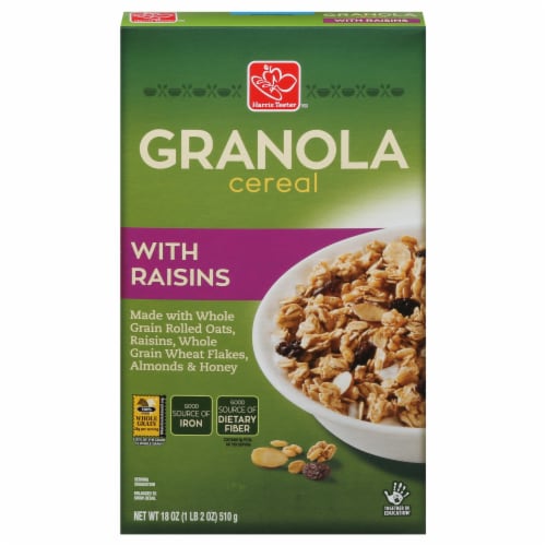 Harris Teeter® Granola Cereal with Raisins Perspective: front
