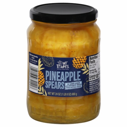 HT Traders Pineapple Spears Perspective: front