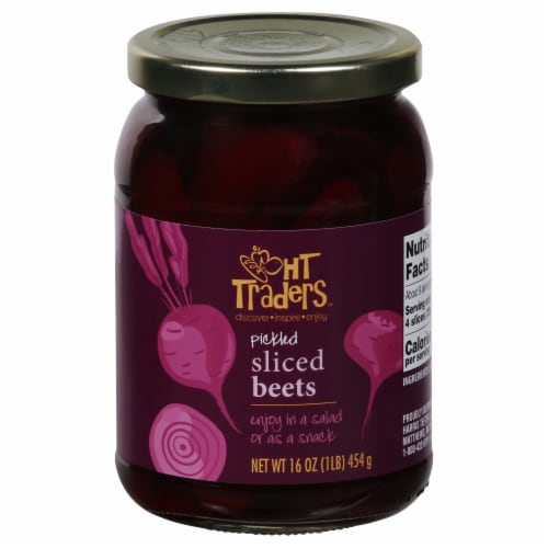 HT Traders Pickled Sliced Beets Perspective: front