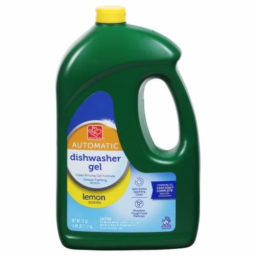 Harris Teeter™ Automatic Dishwasher Gel Lemon Perspective: front