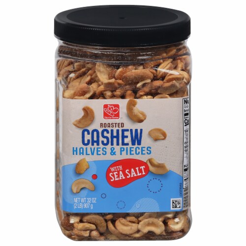 Harris Teeter™ Roasted Cashew Halves & Pieces Perspective: front