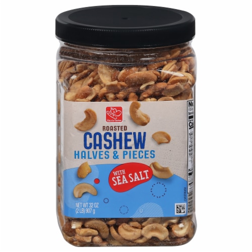 Harris Teeter™ Roasted Cashew Halves & Pieces Perspective: front