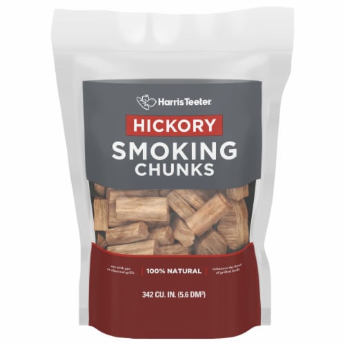 Harris Teeter® Hickory Smoking Chunks Perspective: front
