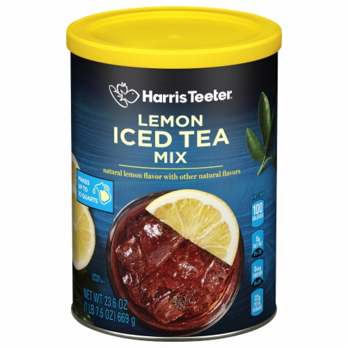 Harris Teeter® Lemon Iced Tea Mix Perspective: front