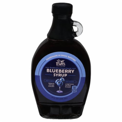 HT Traders™ Blueberry Syrup Perspective: front