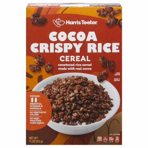 Harris Teeter® Cocoa Crispy Rice Cereal Perspective: front