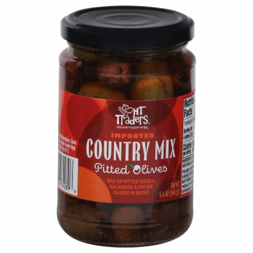 HT Traders™ Imported Country Mix Pitted Olives Perspective: front