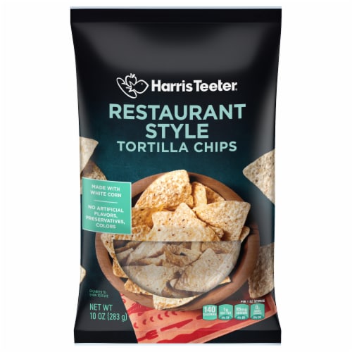 Harris Teeter® Restaurant Style Tortilla Chips Perspective: front