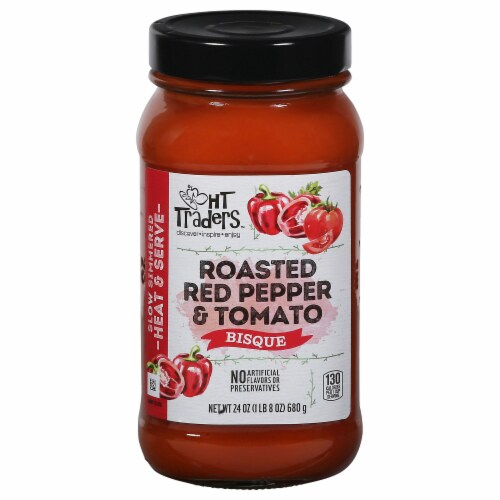 HT Traders™ Roasted Red Peppers & Tomato Bisque Perspective: front