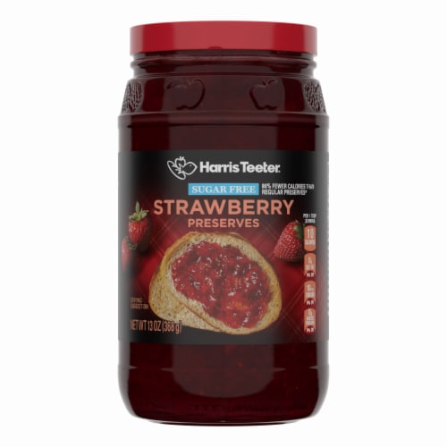 Harris Teeter® Sugar Free Strawberry Preserves Perspective: front