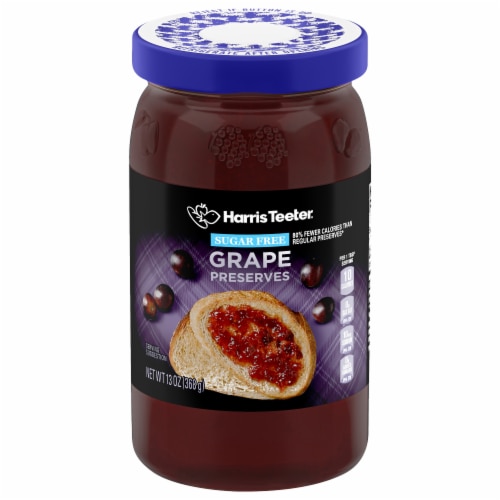 Harris Teeter® Sugar Free Grape Preserves Perspective: front