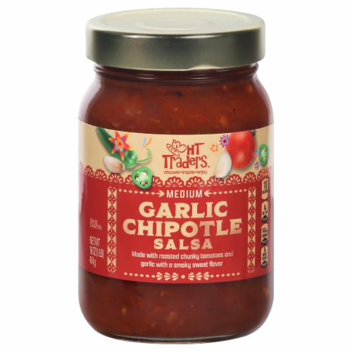 Harris Teeter® Medium Garlic Chipotle Salsa Perspective: front