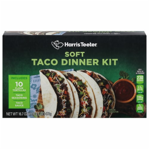 Harris Teeter® Soft Taco Dinner Kit Perspective: front