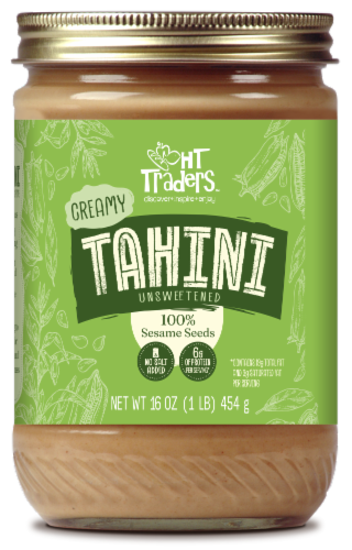 Harris Teeter™ Creamy Tahini Unsweetened 100% Sesame Seeds Perspective: front