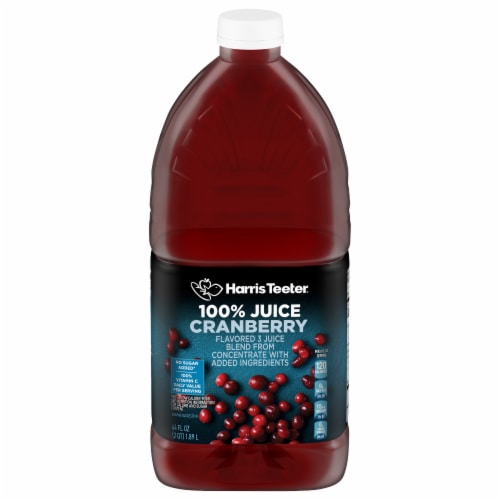 Harris Teeter® 100% Cranberry Juice Perspective: front