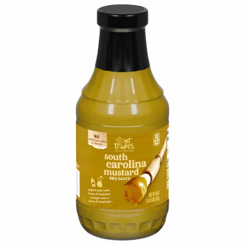 HT Traders™ South Carolina Mustard BBQ Sauce Perspective: front