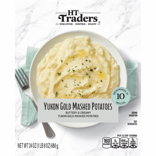 HT Traders™ Yukon Mashed Potatoes Perspective: front