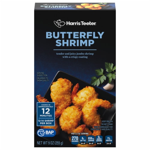 Harris Teeter® Jumbo Butterfly Shrimp Perspective: front