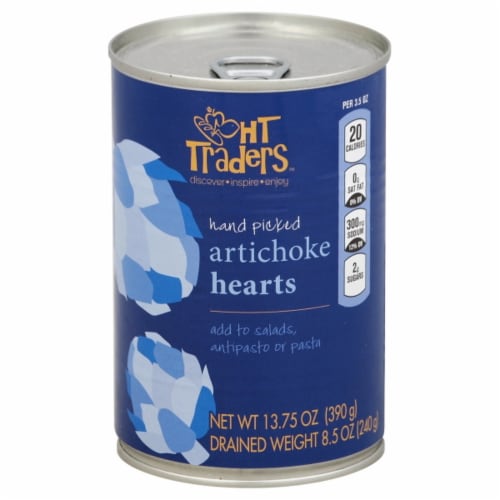 HT Traders™ Hand Picked Artichoke Hearts Perspective: front