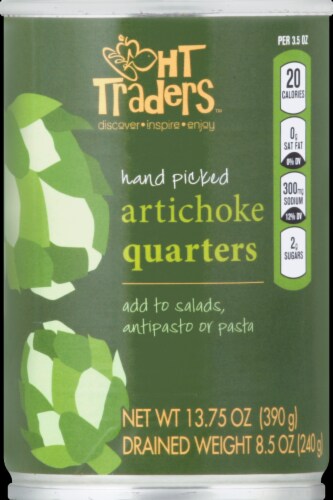 HT Traders™ Hand Picked Artichoke Quarters Perspective: front