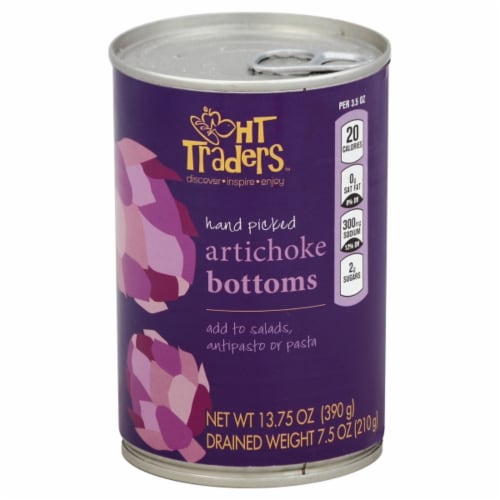 HT Traders™ Hand Picked Artichoke Bottoms Perspective: front