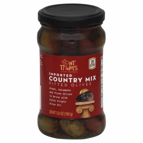HT Traders™ Imported Country Mix Pitted Olives Perspective: front