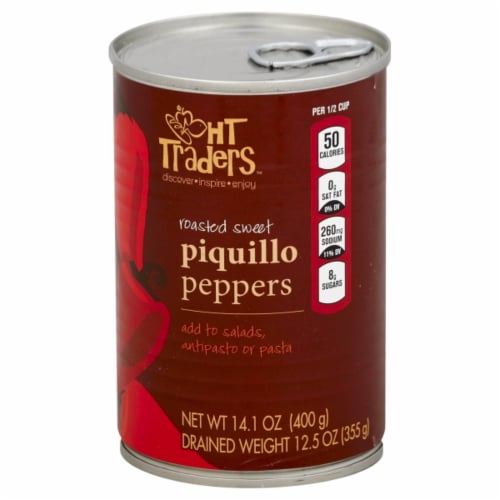 HT Traders™ Roasted Sweet Piquillo Peppers Perspective: front