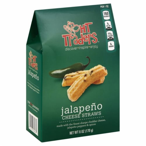 HT Traders™ Jalapeno Cheese Straws Perspective: front