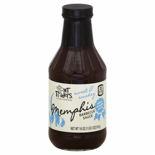 HT Traders™ Sweet & Smokey Memphis Barbeque Sauce Perspective: front