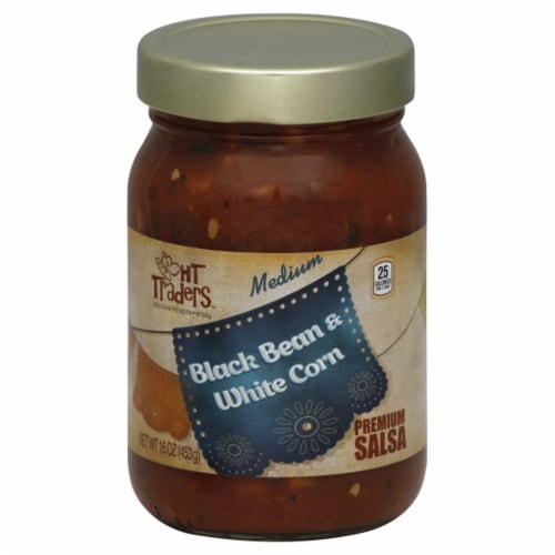 HT Traders™ Medium Black Bean & White Corn Premium Salsa