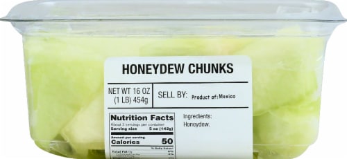 Harris Teeter™ Honeydew Chunks Perspective: front