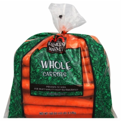 Harris Teeter Farmers Market™ Whole Carrots Perspective: front