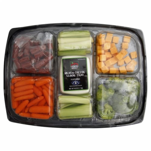 Harris Teeter Meat & Cheese Veggie Tray