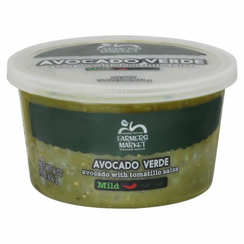 Harris Teeter Avocado Verde with Tomatillo Mild Salsa Perspective: front