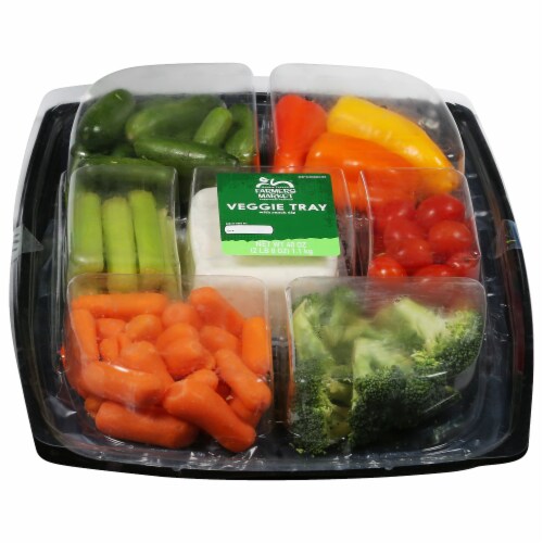 Harris Teeter™ Veggie Tray Perspective: front