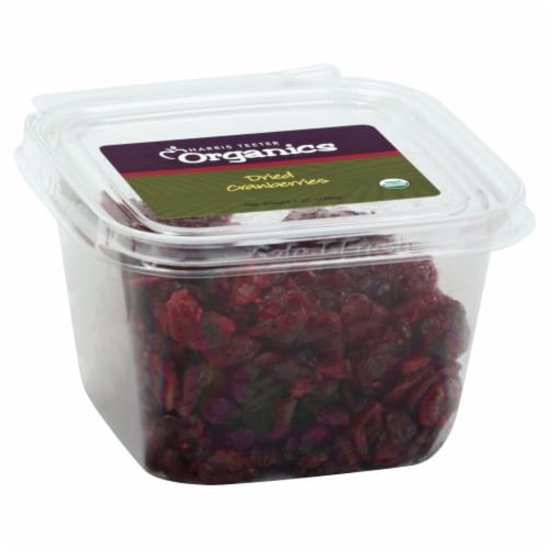 Harris Teeter Farmers Market™ Organic Dried Cranberries Perspective: front